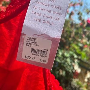 Lane Bryant Sexy Red Bralette